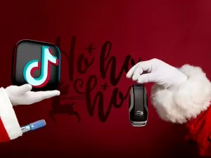 Por que o TikTok está sorteando carros no Natal?