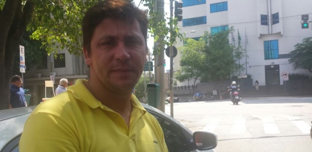 20.fev.2017 - Jonathan Gomes Bastos, 36, ex-motorista e hoje desempregado, é a testemunha do caso - Janaína Garcia/UOL