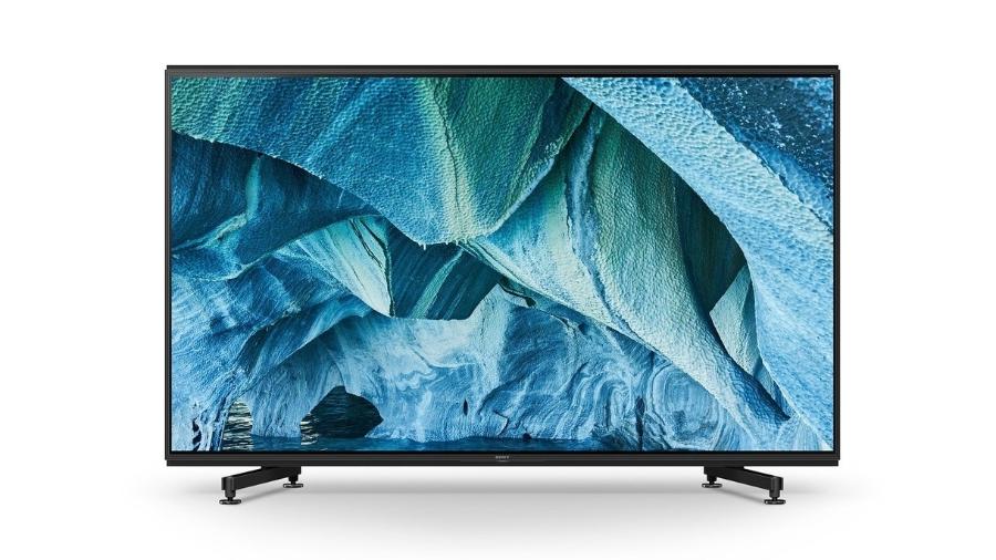 TV 8K Sony XBR Z9G; linha de TVs da marca deixará de ser vendida no Brasil até o fim de março de 2021 - Divulgação