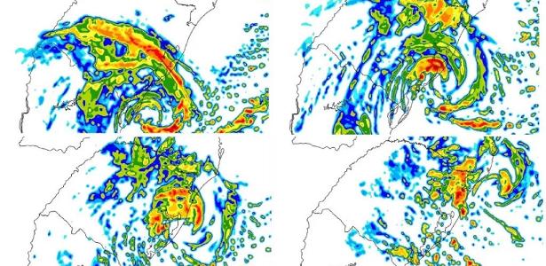 Ciclone Yakecan deve chegar até a costa do Rio Grande do Sul de Sul e de Santa Catarina 