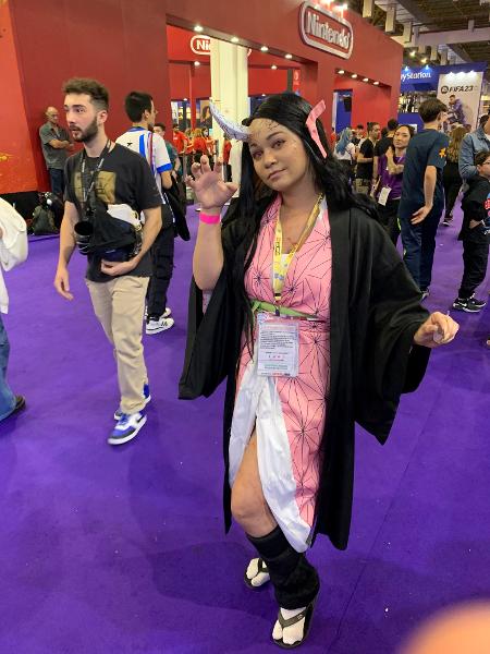 Cosplayer Fernanda Sunhee reports difficulties persist while waiting for character characterization - Adriano Ferreira/Tilt - Adriano Ferreira/Tilt