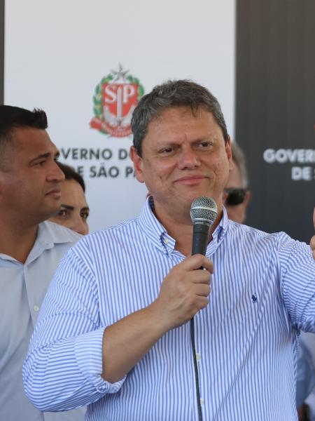 O governador de São Paulo Tarcísio de Freitas - Fernanda Luz/Governo do Estado de SP