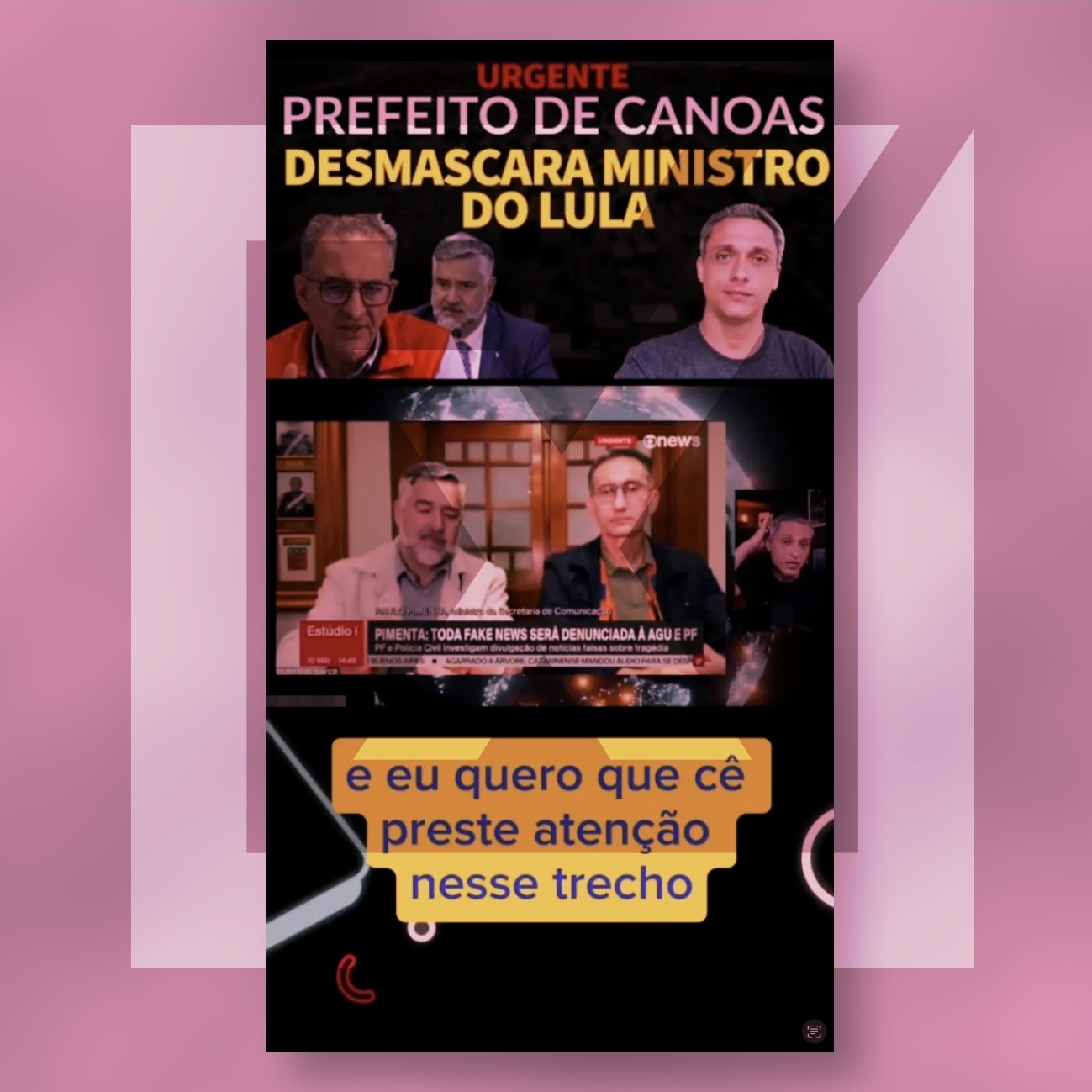 Deputado omite que número de mortes dito por ministro foi corrigido