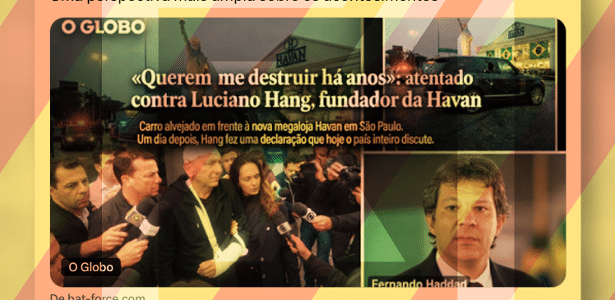 Imagem de Luciano Hang é usada em golpe que promete até R$ 10 mil por dia