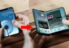 É real! Diretor da Samsung confirma que celular dobrável está quase pronto - Reprodução