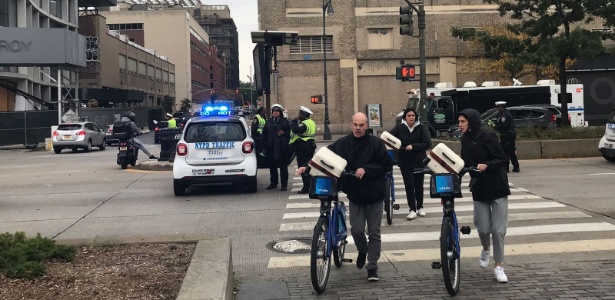 Ciclistas voltam à região em que atropelamento em massa fez oito vítimas em Manhattan - James Cimino/UOL