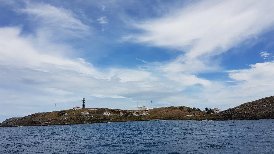 13.mar.2017 - Ilha de Santa Bárbara, no arquipélago de Abrolhos, na Bahia - Carolina Muniz/Folhapress