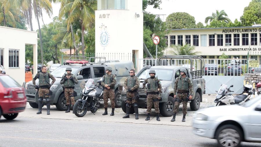 Agentes da Força Nacional da Segurança em Fortaleza (CE) - KLEBER GONÇALVES/FUTURA PRESS/ESTADÃO CONTEÚDO