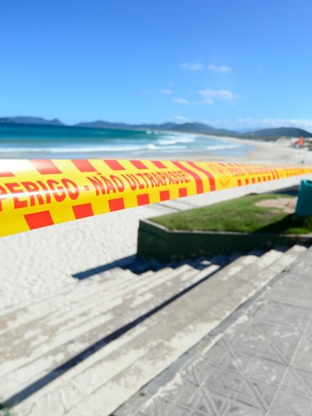 Acesso ao litoral será restrito durante feriado - EDUARDO VALENTE/FRAMEPHOTO/ESTADÃO CONTEÚDO
