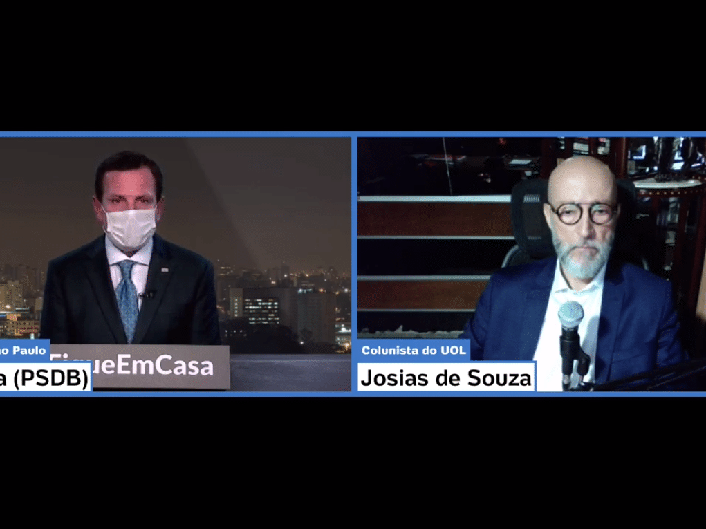 'Refletiu até na Bolsa', diz Doria sobre dia 'pacificador' com Bolsonaro
