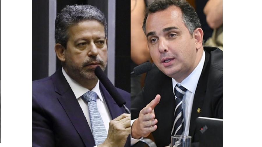 Arthur Lira e Rodrigo Pacheco, presidentes, respectivamente, da Câmara e do Senado. Não! Eles não são iguais. Em muitos aspectos, têm comportamentos opostos  - Reprodução