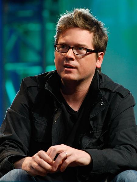 Cofundador do Twitter Biz Stone em convenção em Las Vegas em 2010 - Ethan Miller/Getty Images/AFP