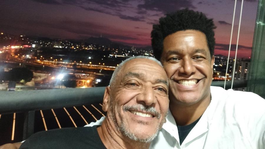 Seu pai, Júlio, foi inspiração para Luciano Machado (à dir.) se tornar engenheiro Seu pai, Júlio, foi inspiração para Luciano Machado (à dir.) se tornar engenheiro