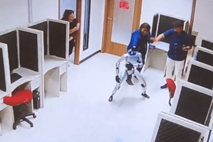 Robô atacando humanos? O que se sabe sobre o vídeo que viralizou (Foto: Reprodução/TikTok/Joko Prabuwesi)
