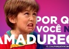 Mais novo meme questiona "por que você não amadurece?" - Reprodução/Facebook