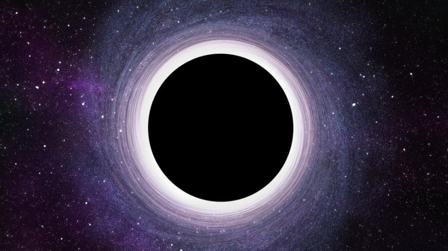 Representação de um buraco negro - Getty Images