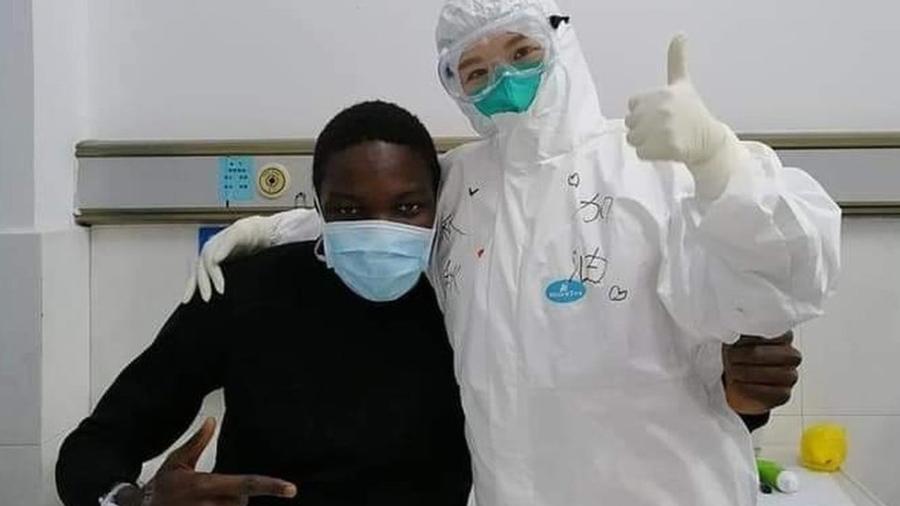 Kem Senou Pavel Daryl é o primeiro cidadão africano de que se tem notícia que contraiu coronavírus e se curou - Arquivo Pessoal
