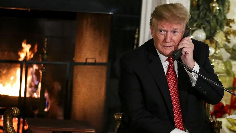 Foto do presidente Donald Trump em dezembro de 2018 - Oliver Contreras/For The Washington Post via Getty Images