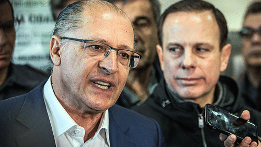 Alckmin e Doria na campanha de 2018 - Bruno Santos - 11.jun.2017/Folhapress