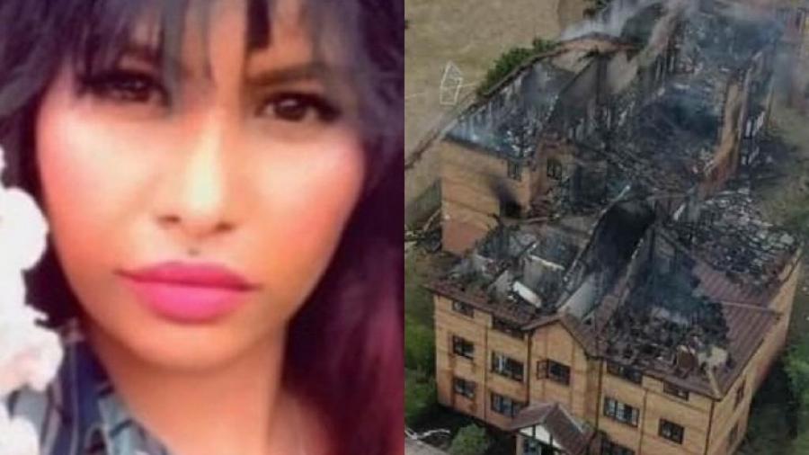 Reena James, 43, morreu após explodir apartamento do vizinho e parte do prédio em que morava na Inglaterra - Reprodução de redes sociais