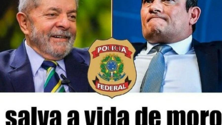 Equipe de Lula diz que PF, sob o petista, salvou a vida de Moro, alvo do PCC - Telegram