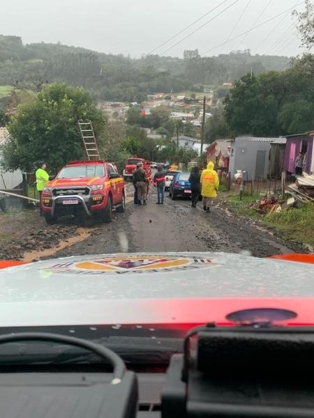 Defesa Civil verifica estragos de granizo em Sobradinho (RS)