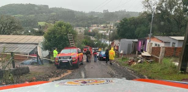 Ciclone no Sul: RS e SC têm alerta vermelho de alto perigo de temporal