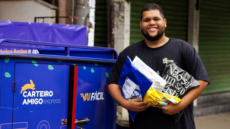 Pedrinho Jr., CEO do Carteiro Amigo, serviço de entregas que começou na Rocinha