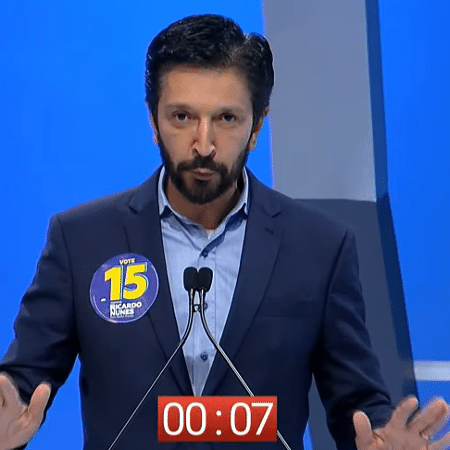 Ricardo Nunes em debate Rede TV/UOL