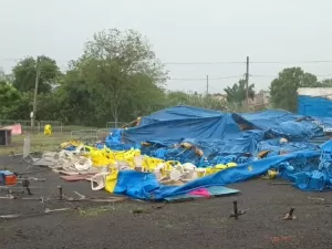 Temporal causa danos em mais de 50 municípios do Rio Grande do Sul 