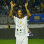 Ronaldinho em campo no Desafio das Estrelas - undefined