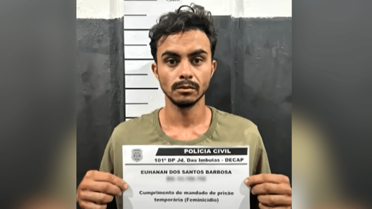 Euhanan dos Santos Barbosa tinha histórico de agressões e já havia esfaqueado a vítima oito vezes em 2025 Euhanan dos Santos Barbosa tinha histórico de agressões e já havia esfaqueado a vítima oito vezes em 2025