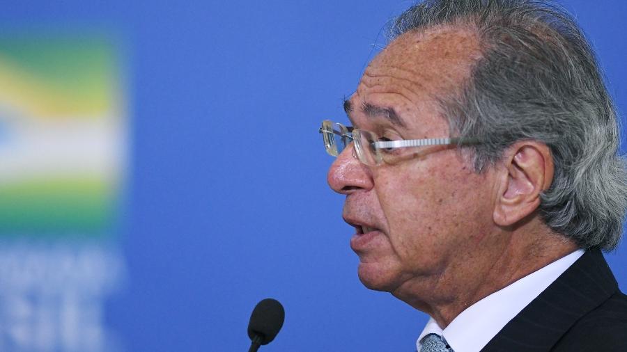 O ministro da Economia, Paulo Guedes, elogiou ação do Brasil para preservar empregos - Edu Andrade/Ascom/ME