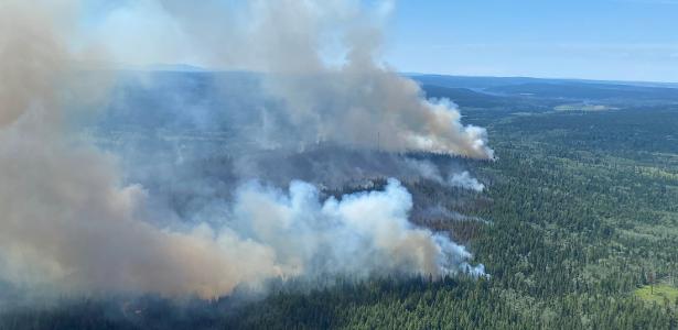 Canadian Armed Forces on alert as fires progress