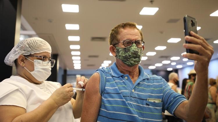 Vacinação em Manaus, uma das cidades mais afetados pela covid-19 durante a pandemia no país - Lucas Silva/Governo do Amazonas - Lucas Silva/Governo do Amazonas