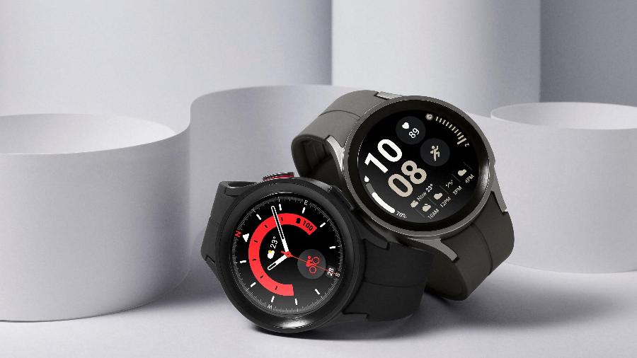 Galaxy Watch 5 Pro e Galaxy Watch 5, os novos smartwatches da Samsung - Divulgação