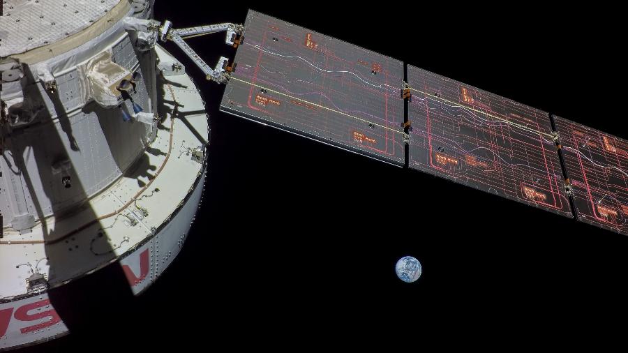 Orion, da missão Artemis, prepara-se para voltar à Terra, no próximo dia 11 - Nasa