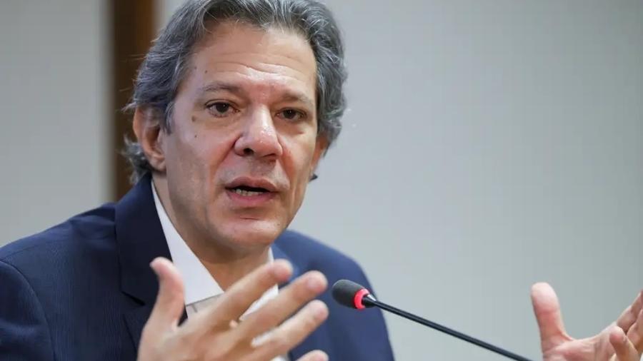 Fala do ministro da Fazenda, Fernando Haddad (foto), foi alterada com inteligência artificial