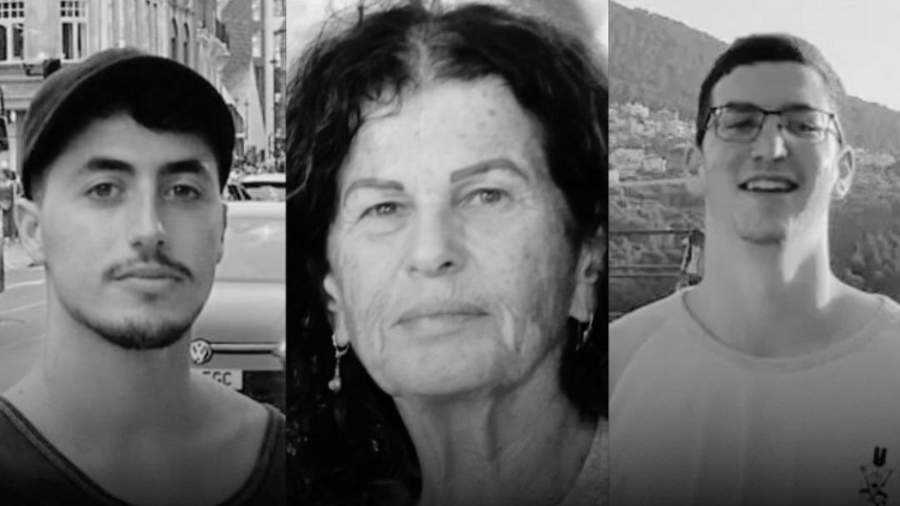 Da esquerda para direita: Jonathan Samerano, Ofra Keidar e Shay Levinson Da esquerda para direita: Jonathan Samerano, Ofra Keidar e Shay Levinson