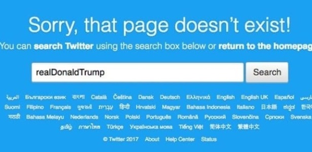 O funcionário fez a conta do Twitter de Trump ficar fora do ar por 11 minutos - Reprodução/ Twitter @Shortlist