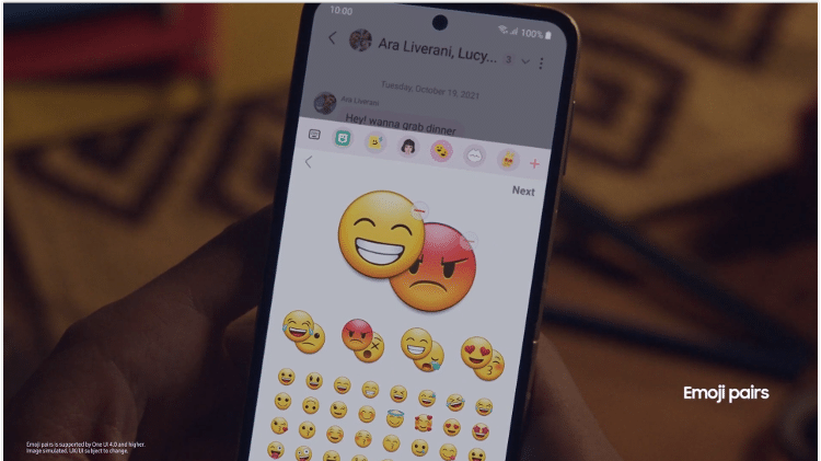 Emoji animado Samsung One UI 4 - Jugar - Jugar