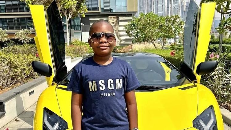 10-year-old boy won luxury car in Lagos, Nigeria - Mompha Junior/Instagram - Mompha Junior/Instagram