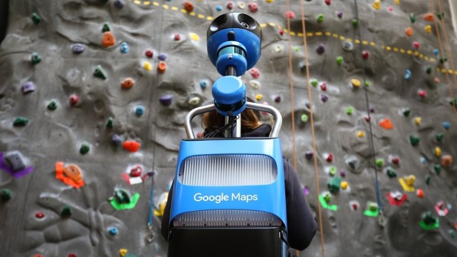 Nova câmera do Google Street View é mais leve e dispensa carro para ser transportada - Divulgação