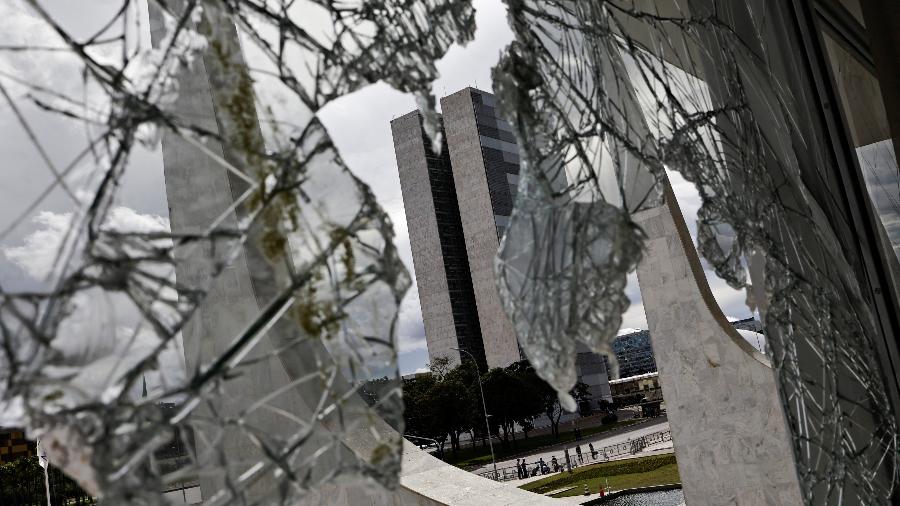 Atos golpistas em Brasília deixaram prédios públicos destruídos - REUTERS/Ueslei Marcelino