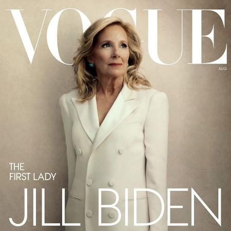 Jill Biden na capa da Vogue