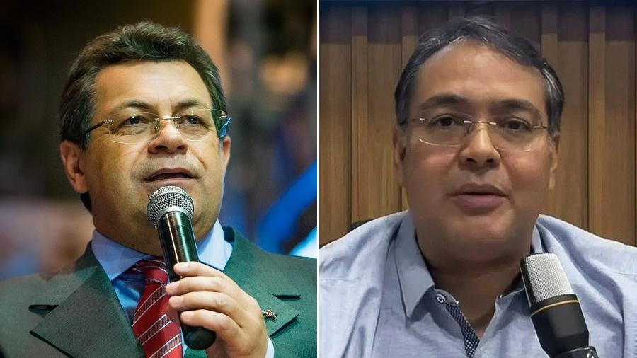 Emídio de Souza (PT) e Dr. Lindoso (Novo), candidatos à Prefeitura de Osasco