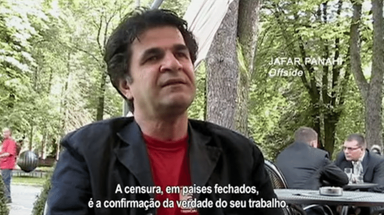 Jafar Panahí em depoimento ao longa-metragem 'Crítico', de Kleber Mendonça Filho Jafar Panahí em depoimento ao longa-metragem 'Crítico', de Kleber Mendonça Filho