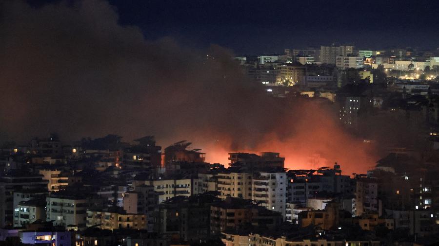 Israel faz novos ataques em reduto do Hezbollah, no Líbano