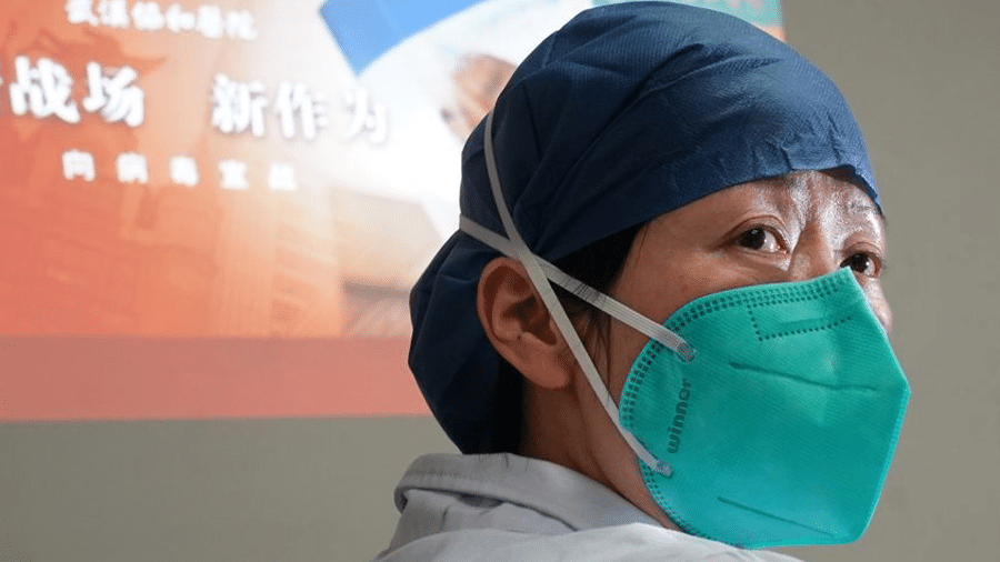 O médico chinês Zhou Qiong, que vai liderar a equipe que atuará na prevenção e tentativa de controle da epidemia do coronavírus na China - Xinhua/Cheng Min