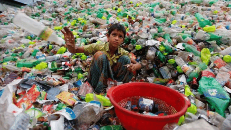 Das 6,3 bilhões de toneladas de plástico que jogamos fora desde a década de 1950, apenas 600 milhões de toneladas foram recicladas - Getty Images